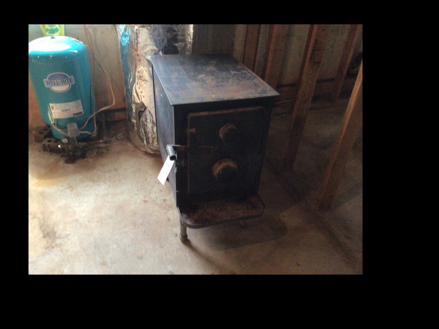 Image for Cast Iron wood stove( extremely well made)