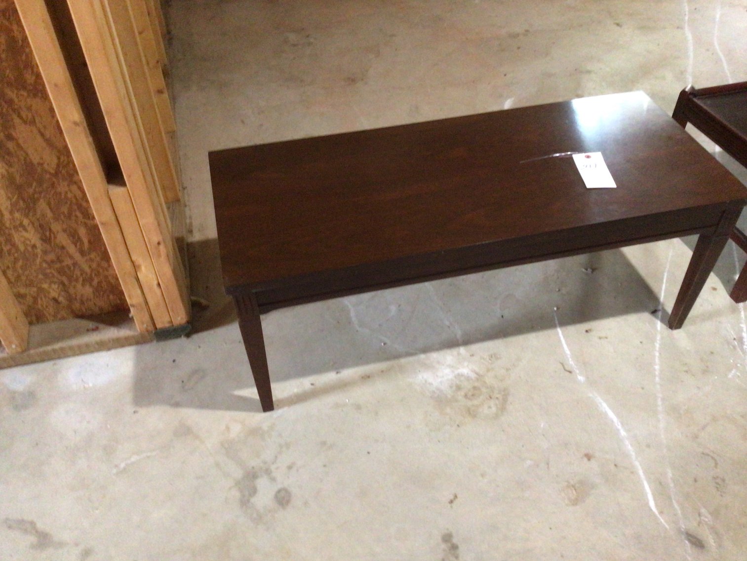Image for Mahogany coffee table