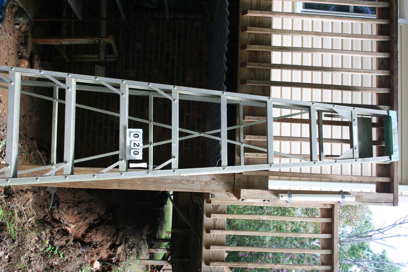 Image for Aluminum Step Ladder - 10 Ft