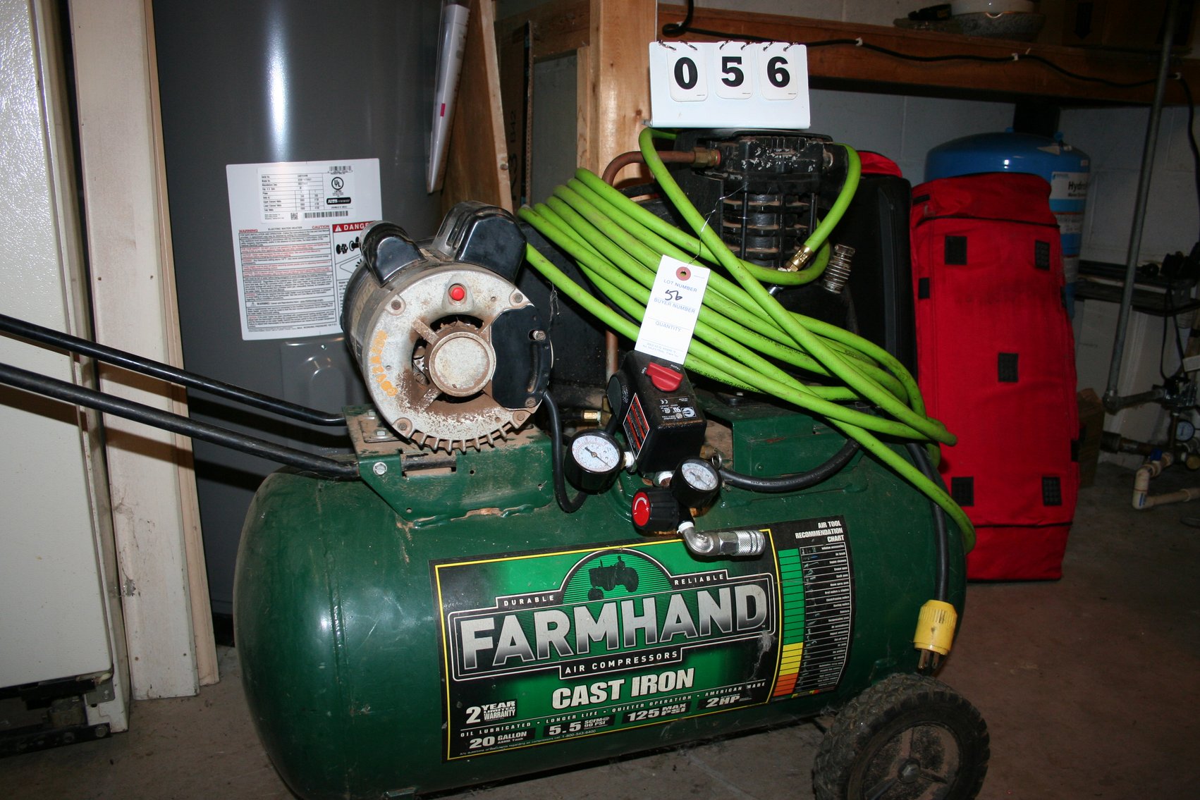 Image for Farmhand Air Compressor - 20 Gallons
