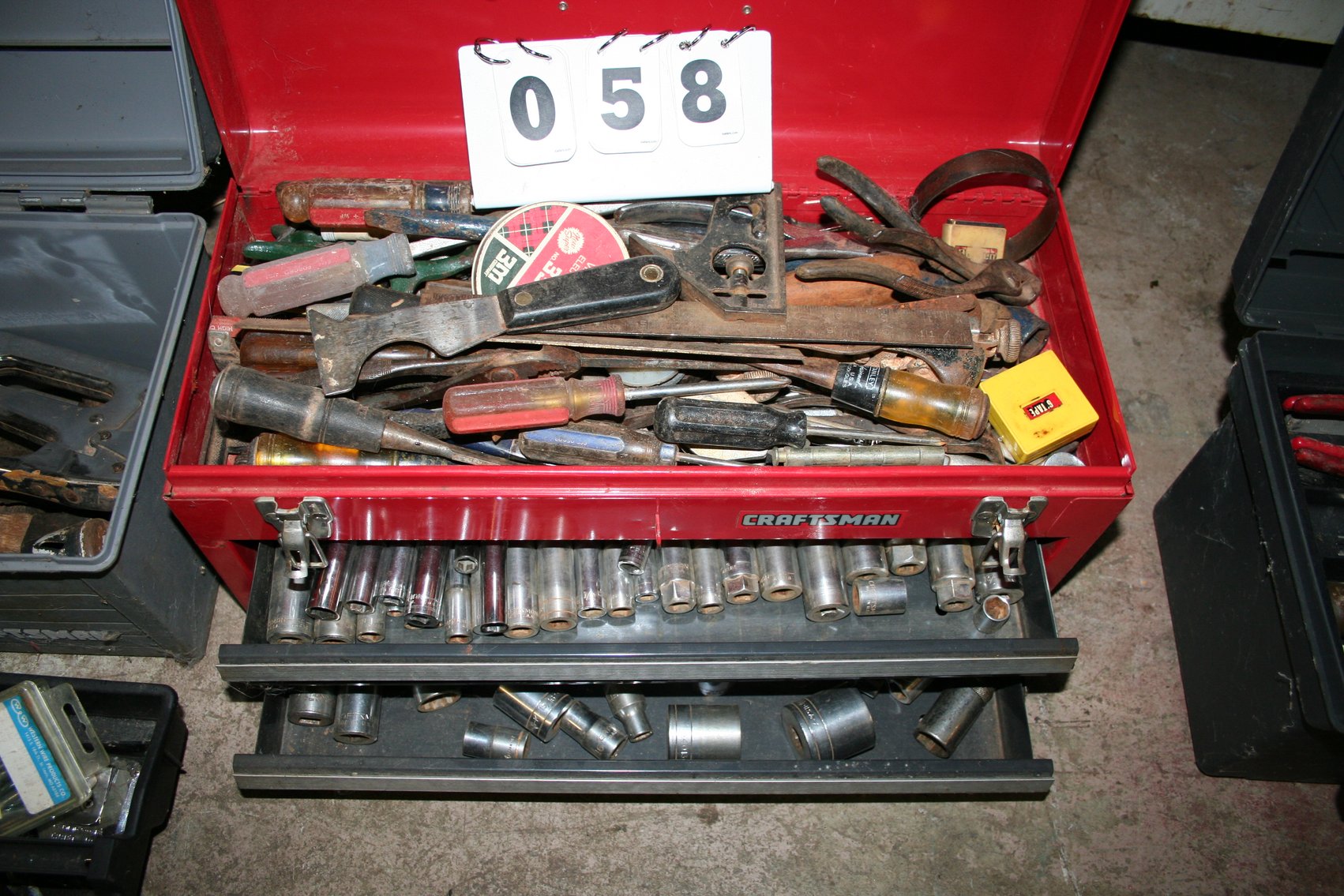 Image for Craftsman 2 Drawer Tool Box & Contents