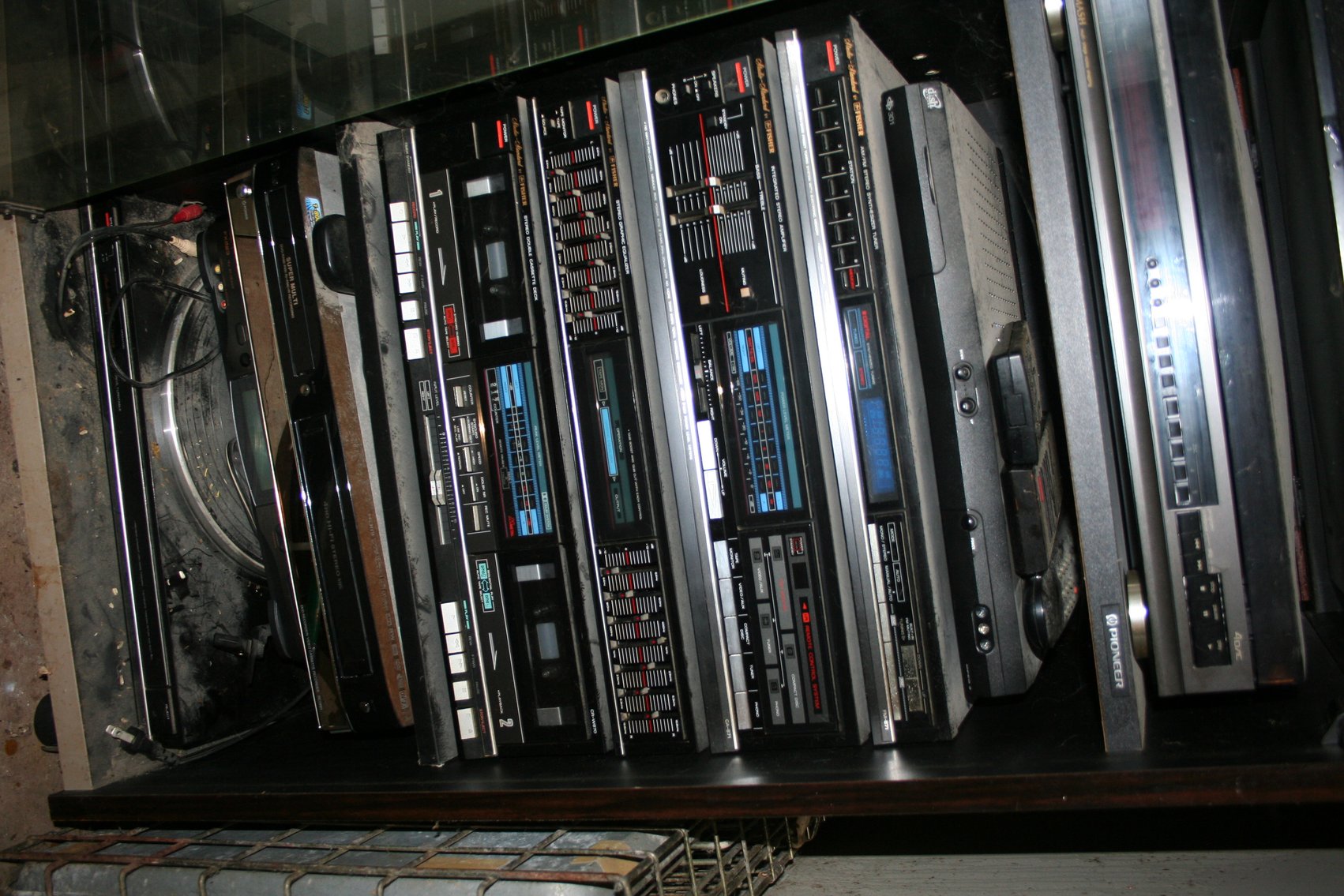 Image for Vintage Fisher Stereo - Kicker Speakers