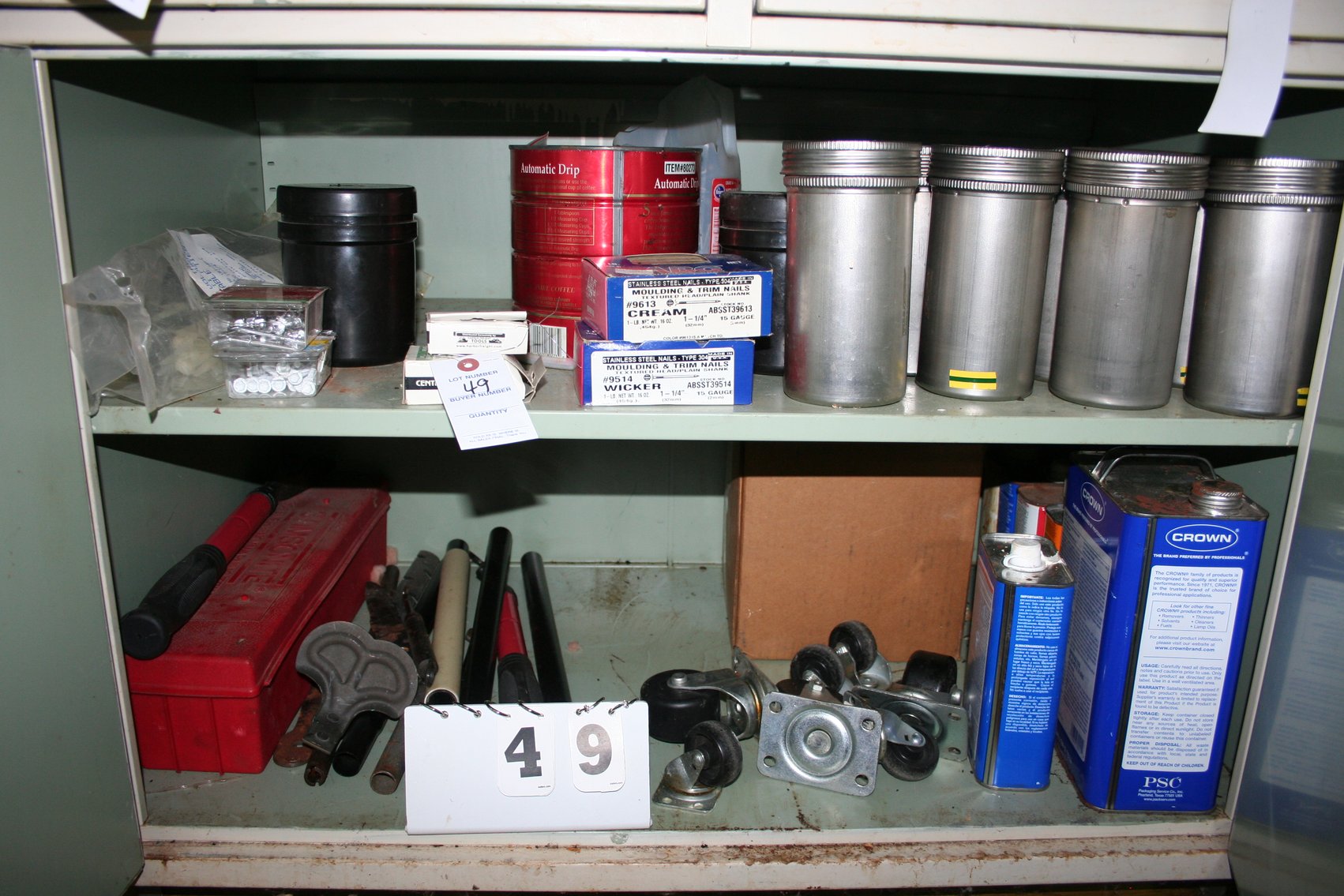 Image for Contents of Cabinet