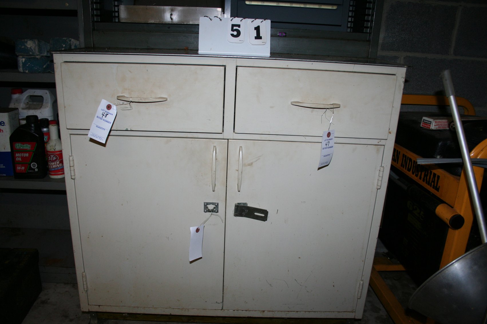 Image for Metal 2 Drawer Cabinet - 36 X 36