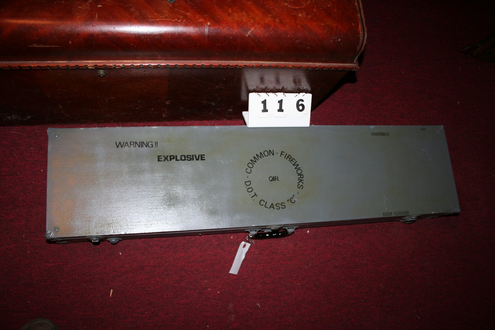 Image for Wooden Explosive Box 36