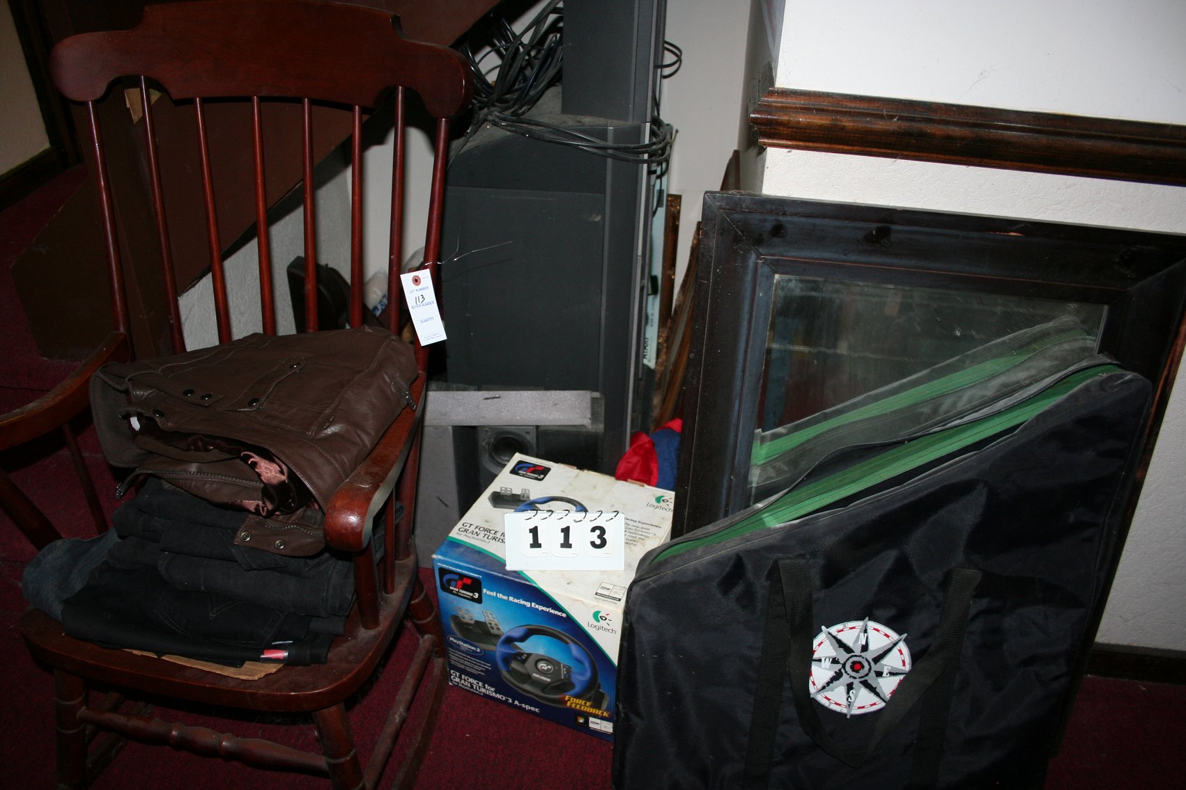 Image for Rocker - Folding Poker Table - Mirror