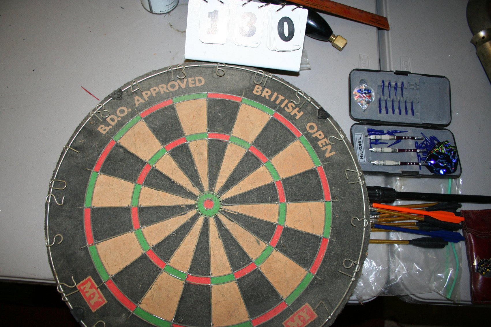 Image for Vintage Dart Board & Darts
