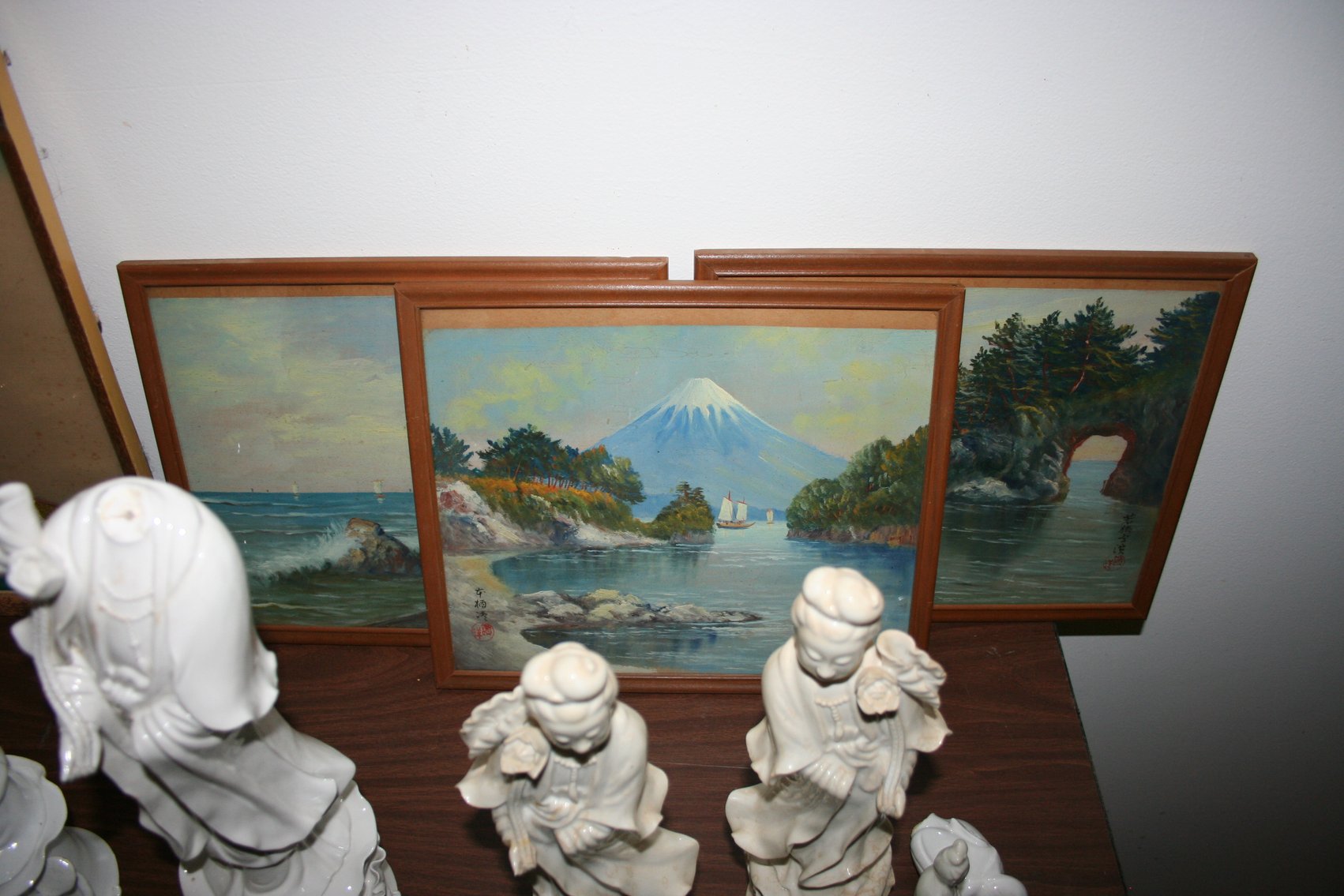 Image for Japanese Porcelain Dolls - Silk Paintings - Art