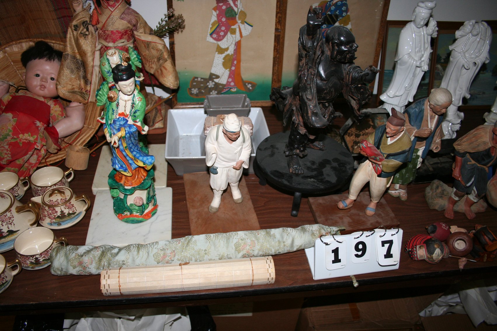 Image for Japanese Porcelain Dolls - Silk Paintings - Art