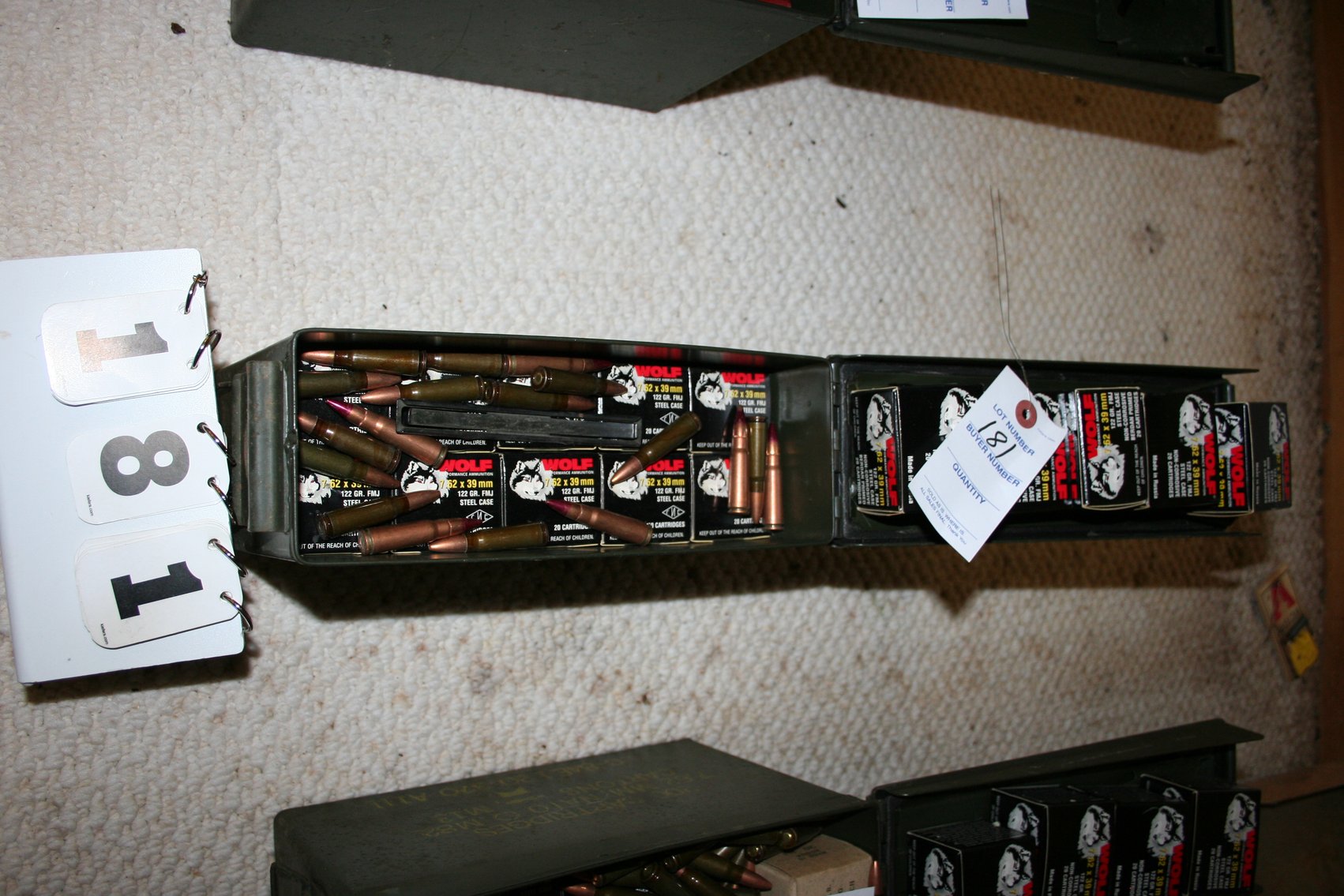 Image for Wolf 7.62 X 39 500 Rounds