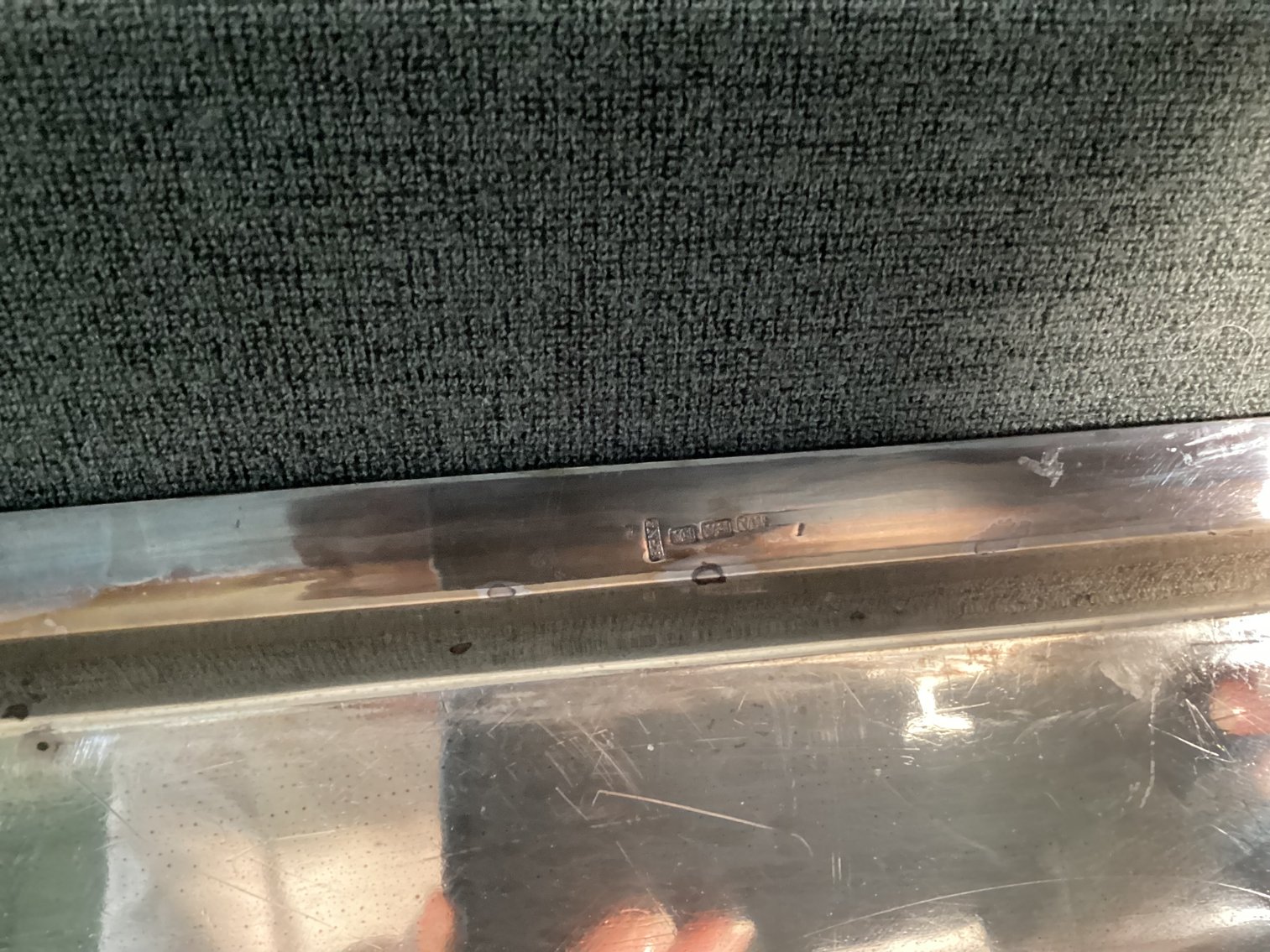 Image for Huge Silver Plated Tray