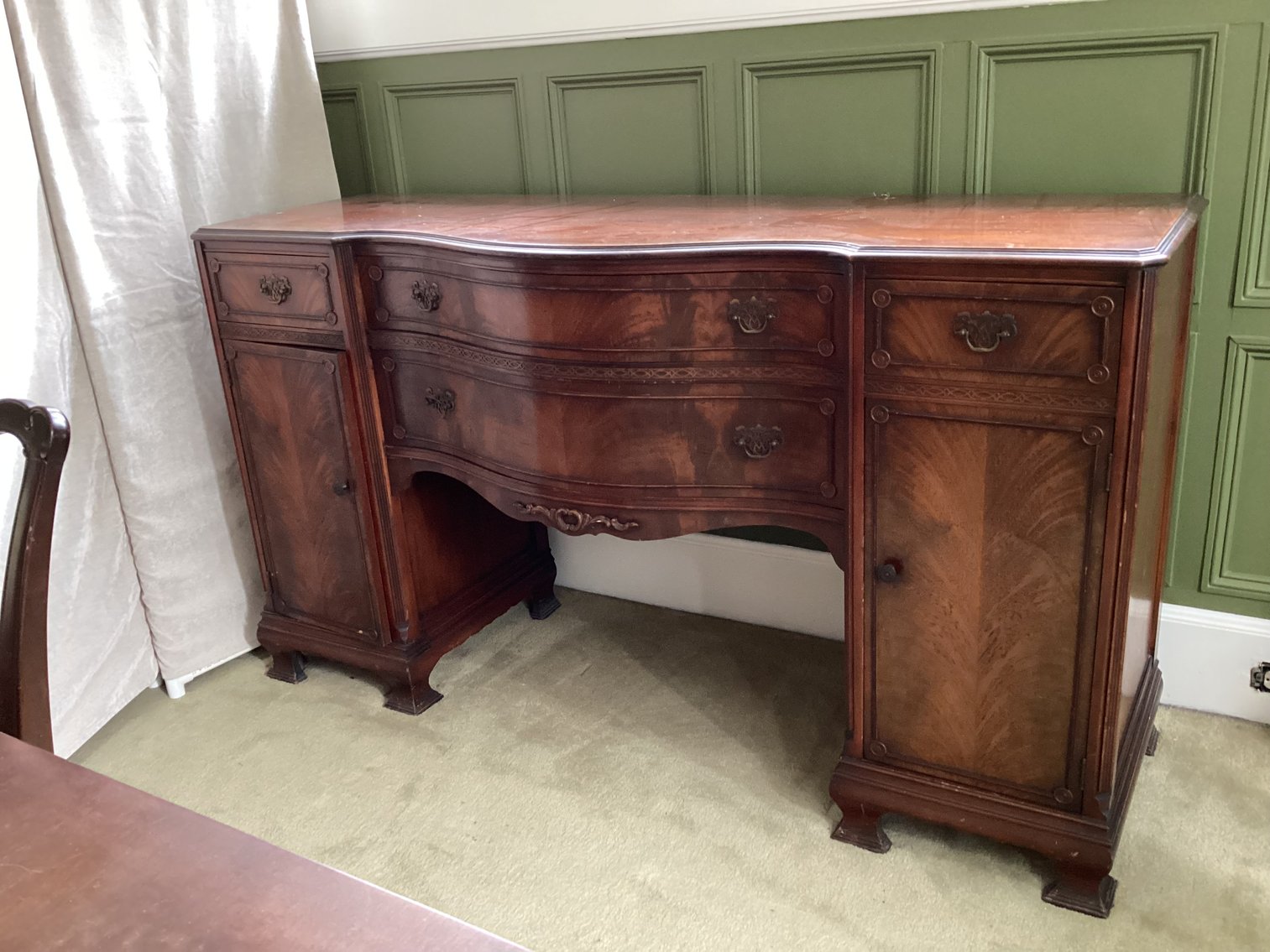 Image for Flame Mahogany Side Board