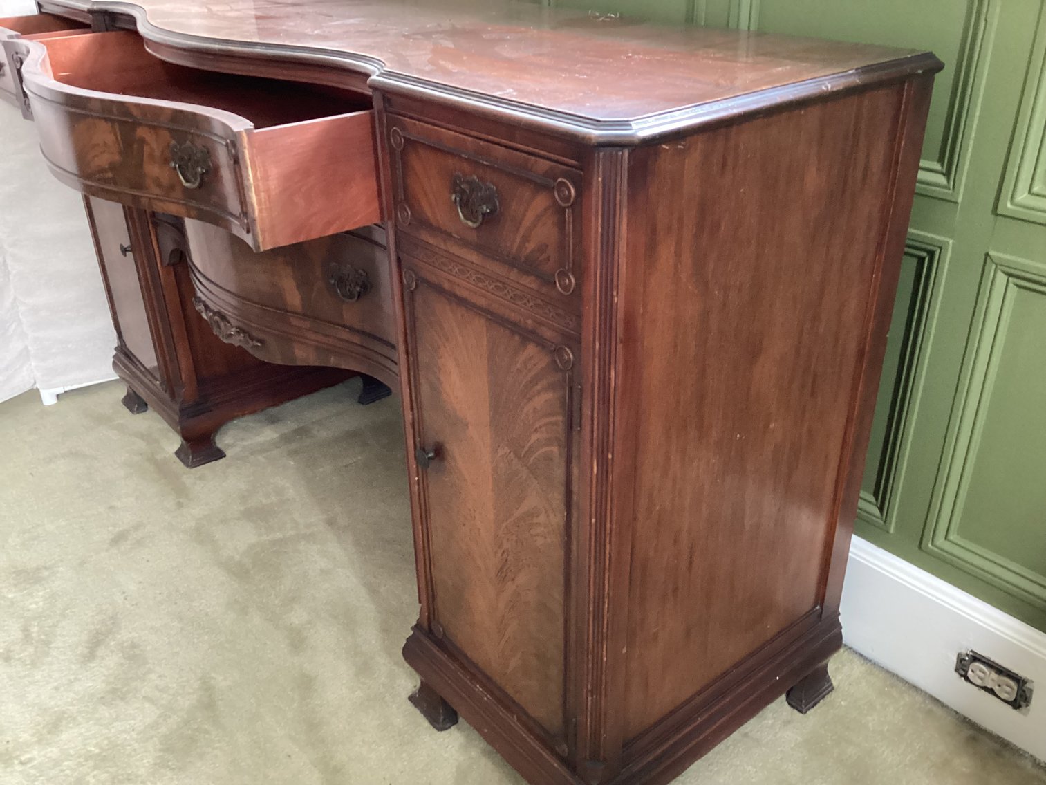 Image for Flame Mahogany Side Board