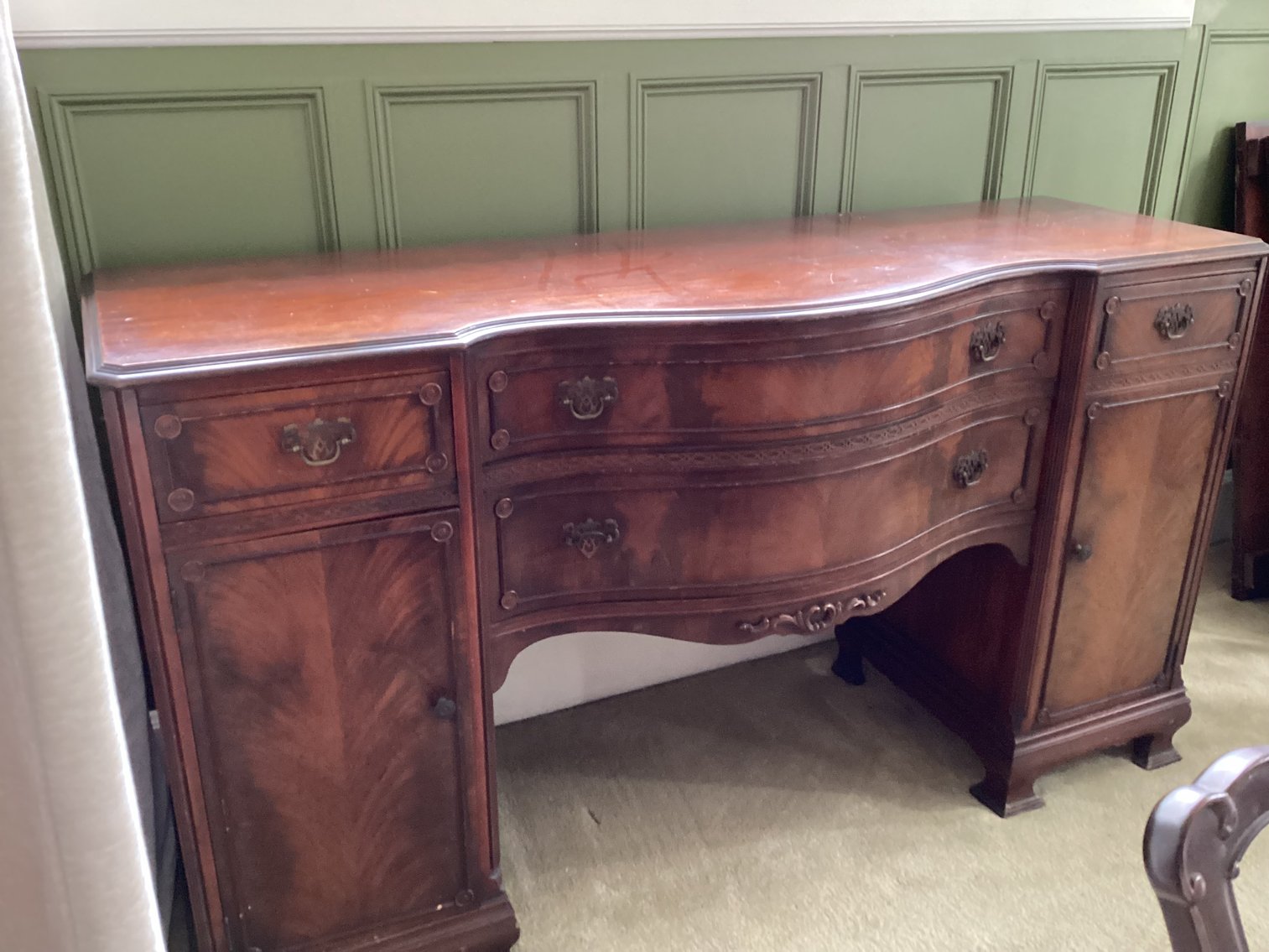 Image for Flame Mahogany Side Board