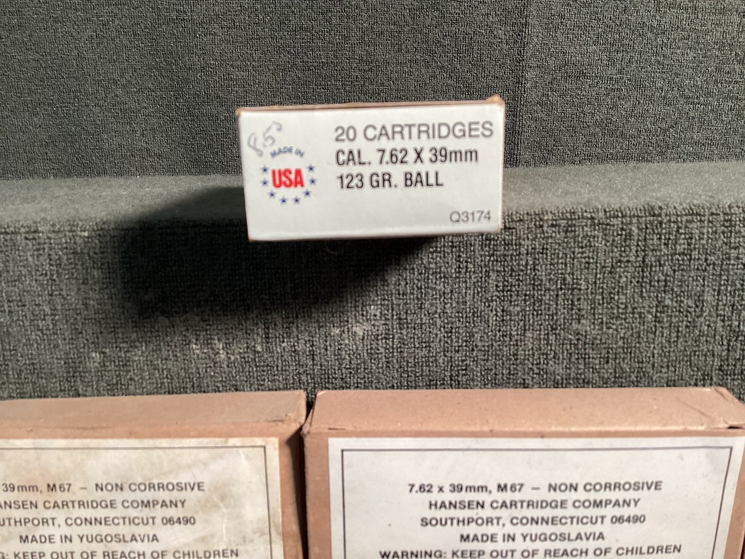 Image for 7.62 Cal x 39MM Ammo