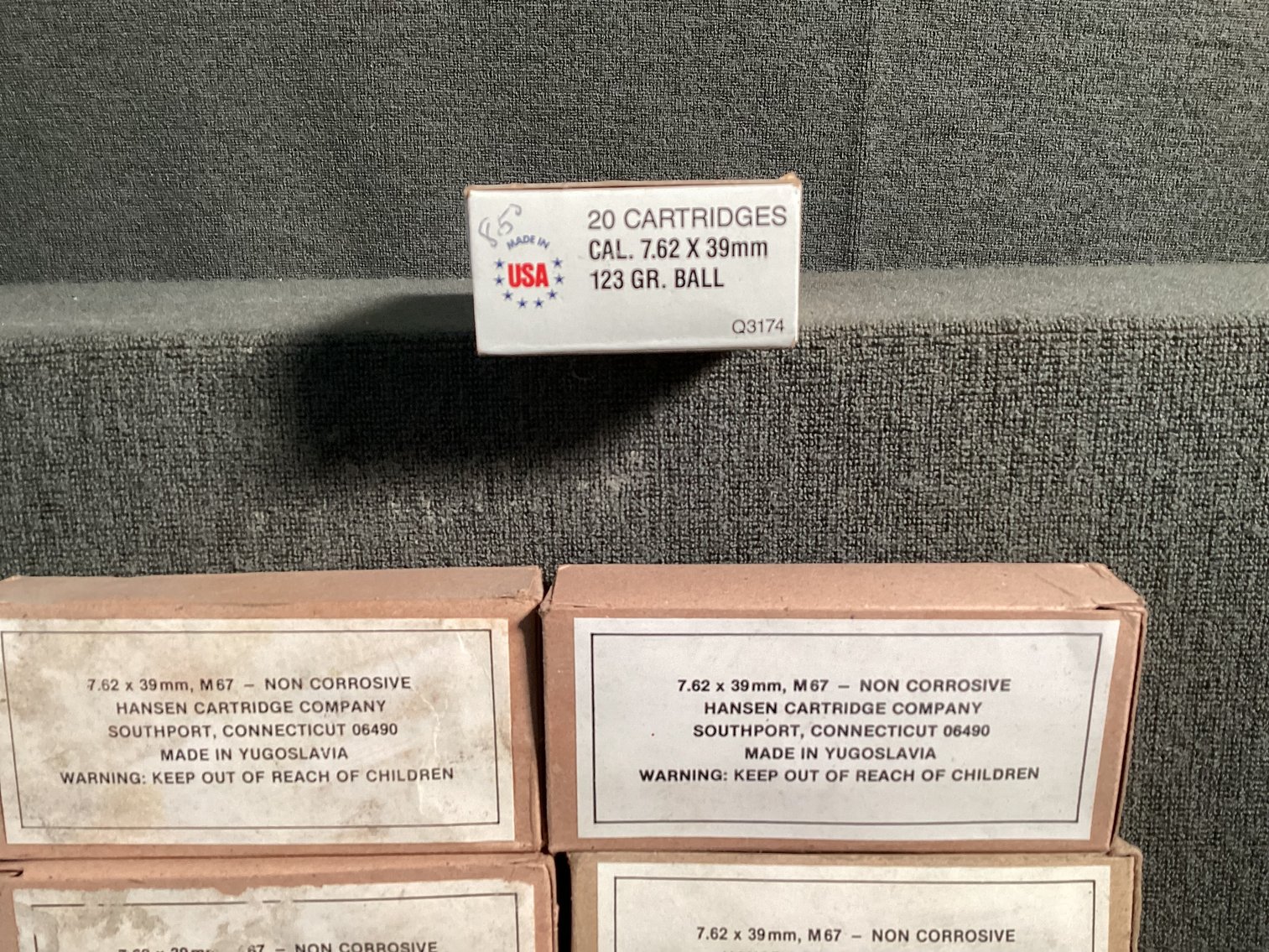 Image for 7.62 Cal x 39MM Ammo