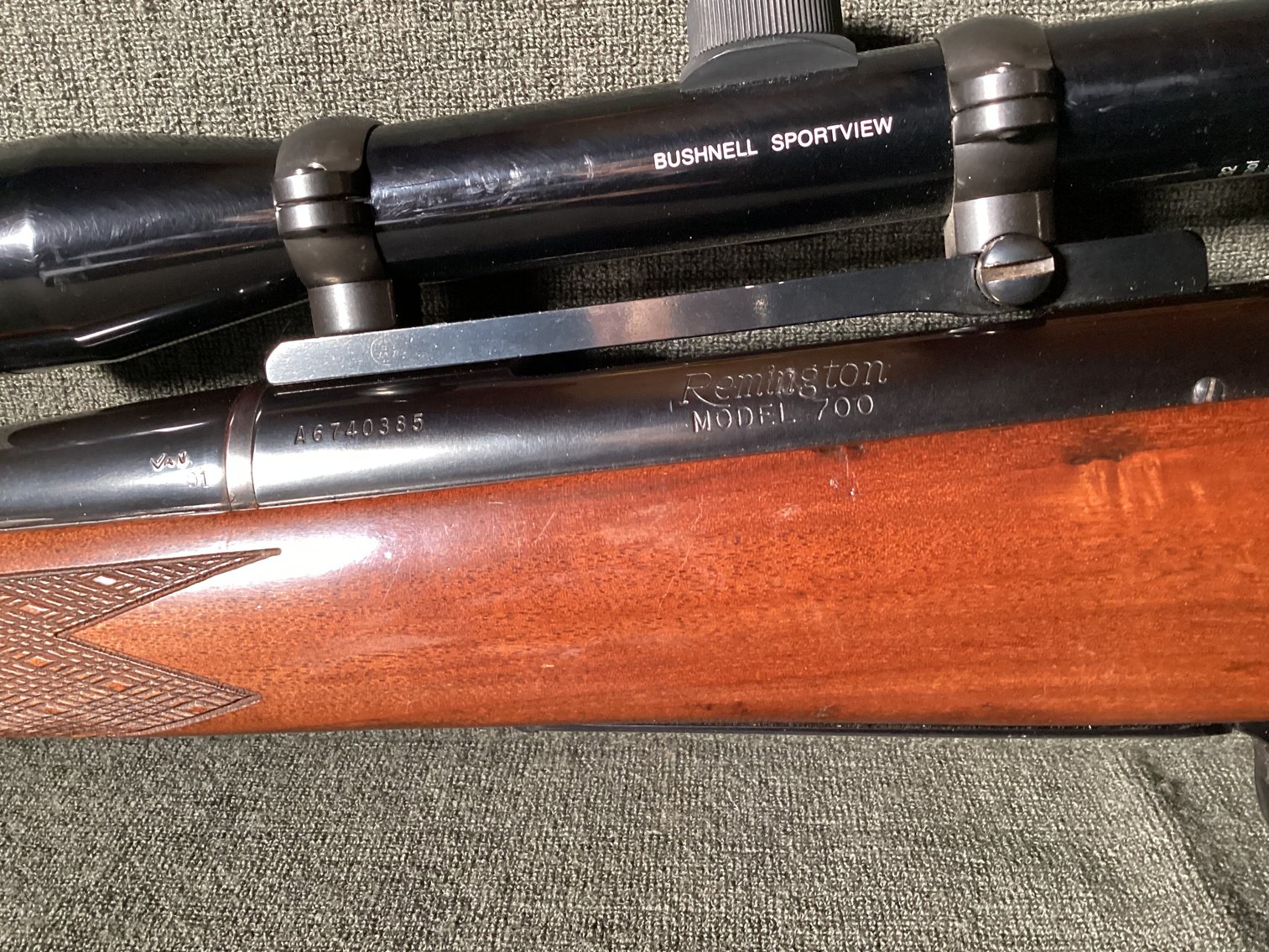 Image for Remington Model 700 7mm Rem mag bolt action rifle