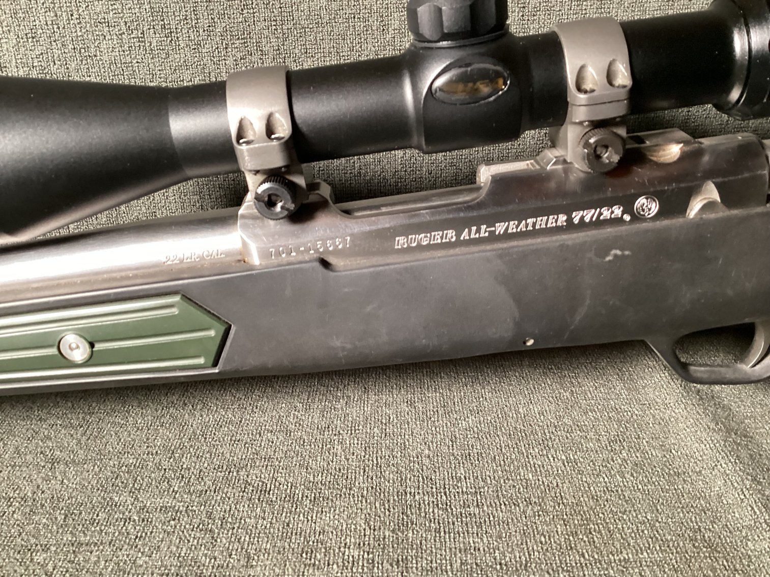 Image for Ruger All Weather Model 77/22 .22LR bolt action rifle