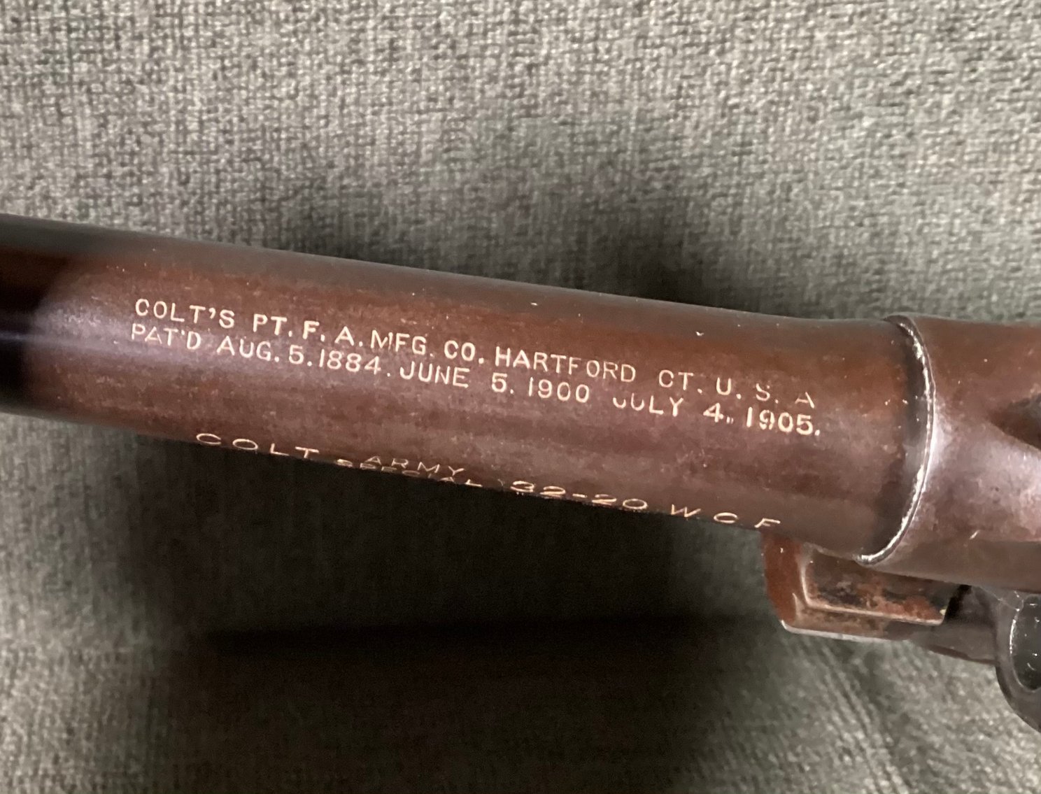 Image for Colt Army Special 32-20 WCF  Revolver