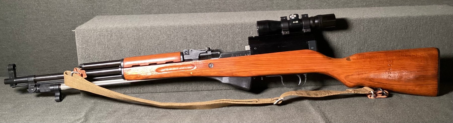 Image for SKS Type 56 Rifle 7.62X39 semi auto with Spike Bayonet