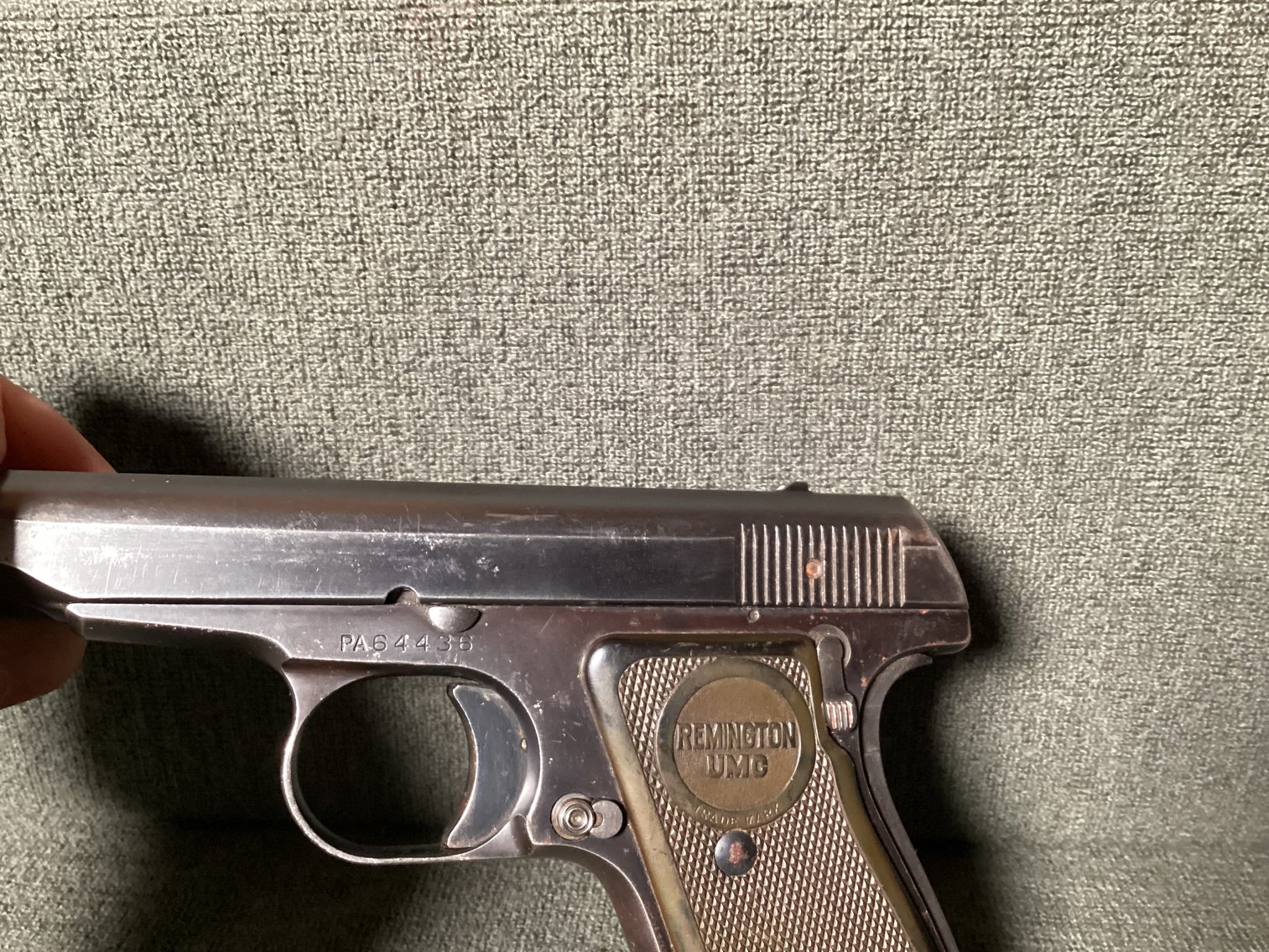 Image for Remington UMC Semi Automatic Pistol 32 Cal/ 7.65mm