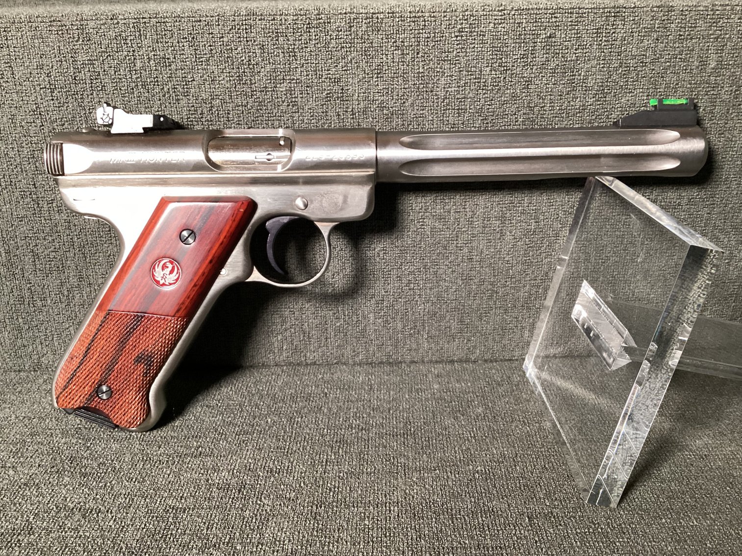 Image for Ruger Mark III Hunter Semi Automatic Pistol .22 LR Cal in Box