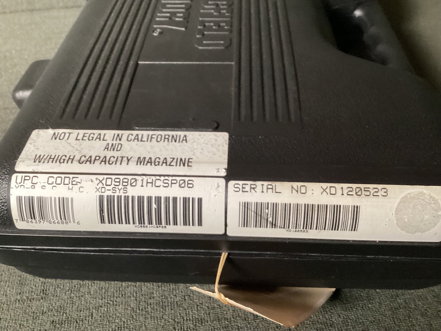 Image for Springfield Armory SA-XD-9 9mm Pistol in Case