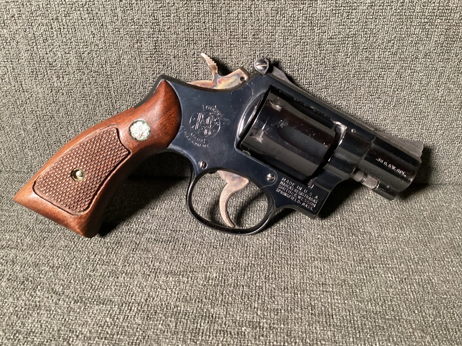 Image for Smith & Wesson Model 15-2, The K-38 Combat Masterpiece in box.