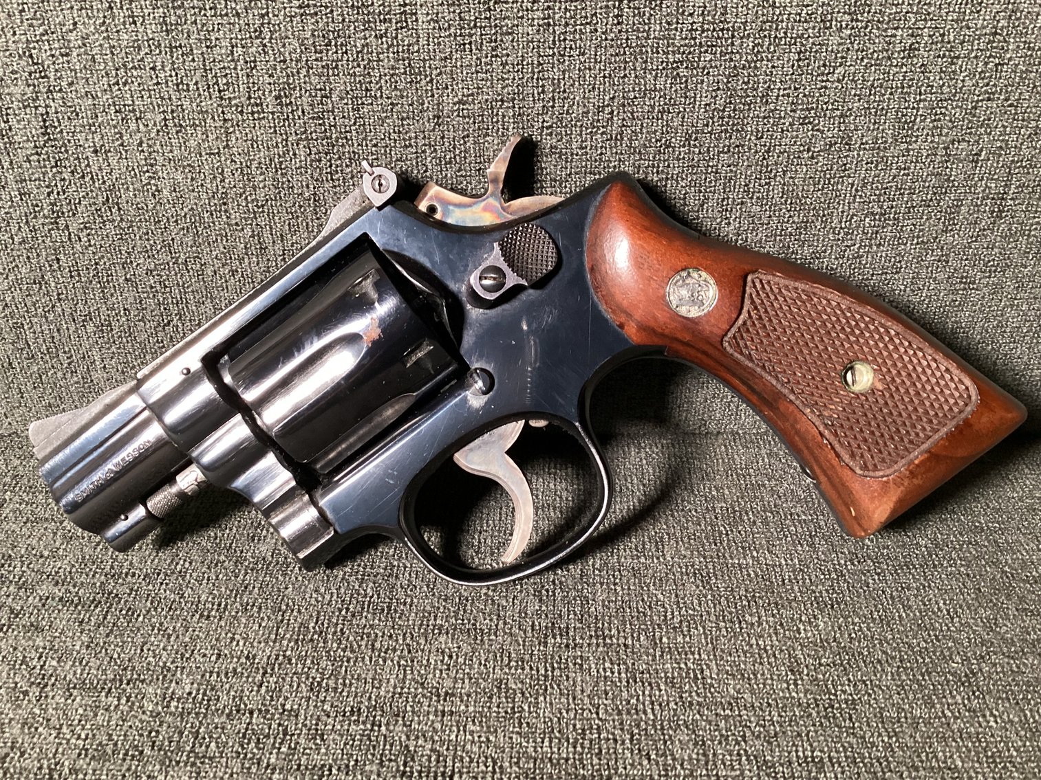 Image for Smith & Wesson Model 15-2, The K-38 Combat Masterpiece in box.