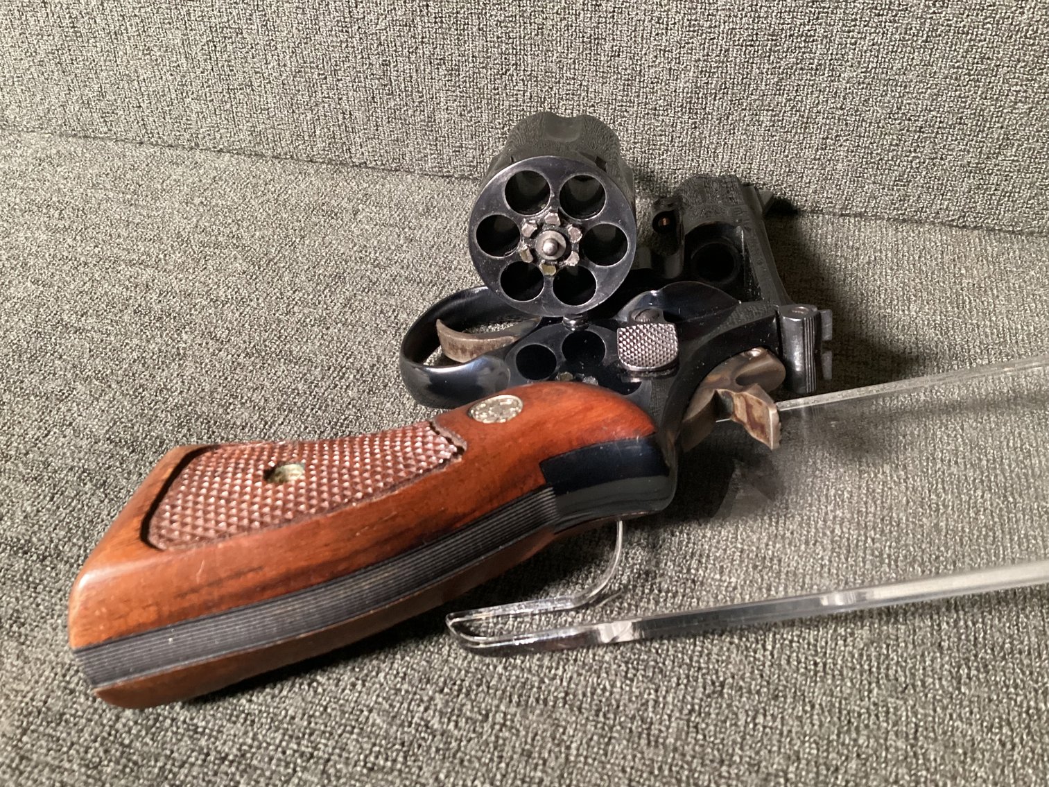 Image for Smith & Wesson Model 15-2, The K-38 Combat Masterpiece in box.