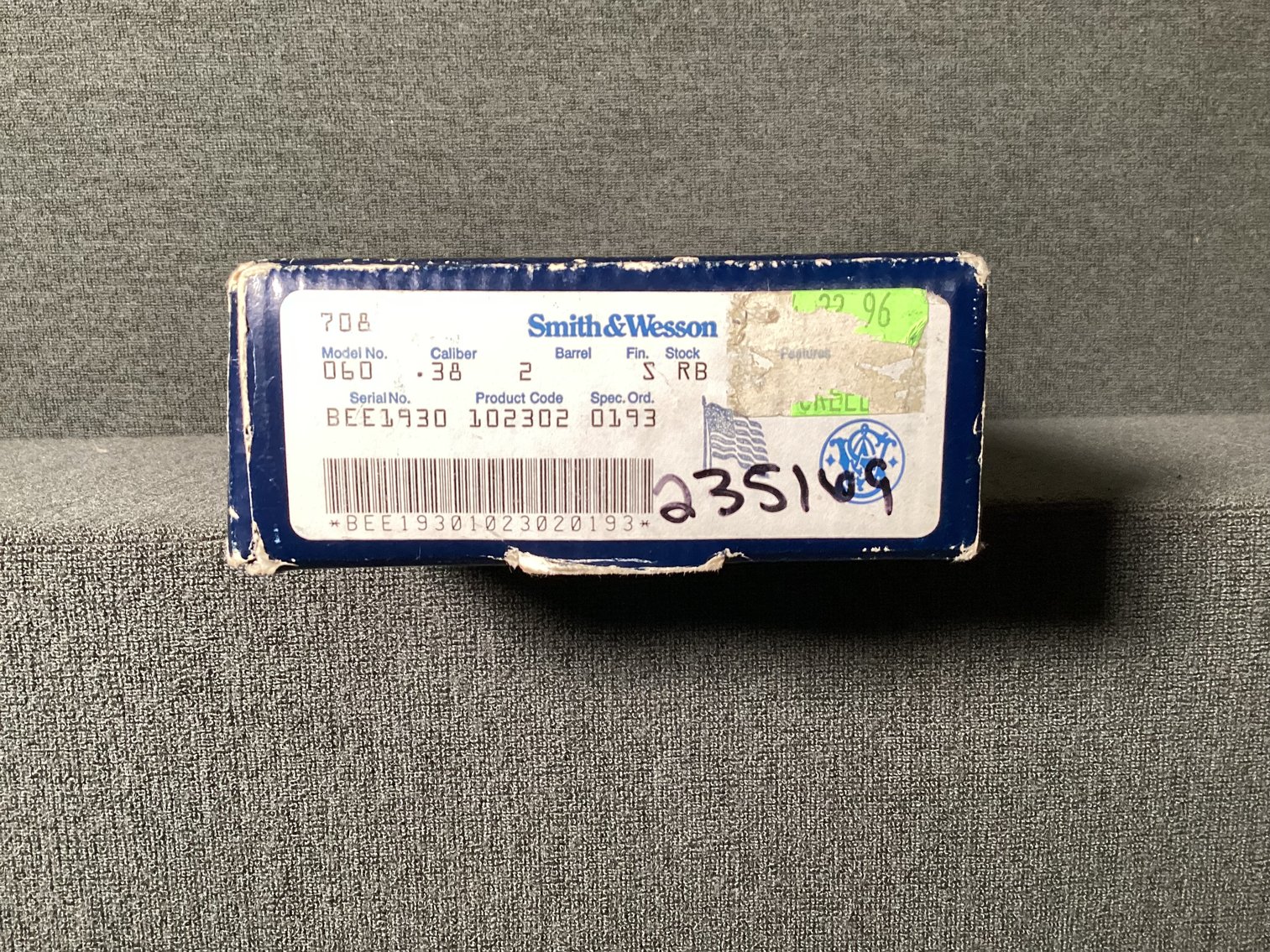 Image for Smith & Wesson Model 60, The .38 Chiefs Special Stainless