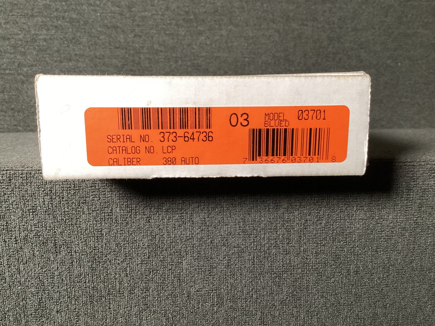 Image for Ruger LCP  Semi Automatic Pistol in box