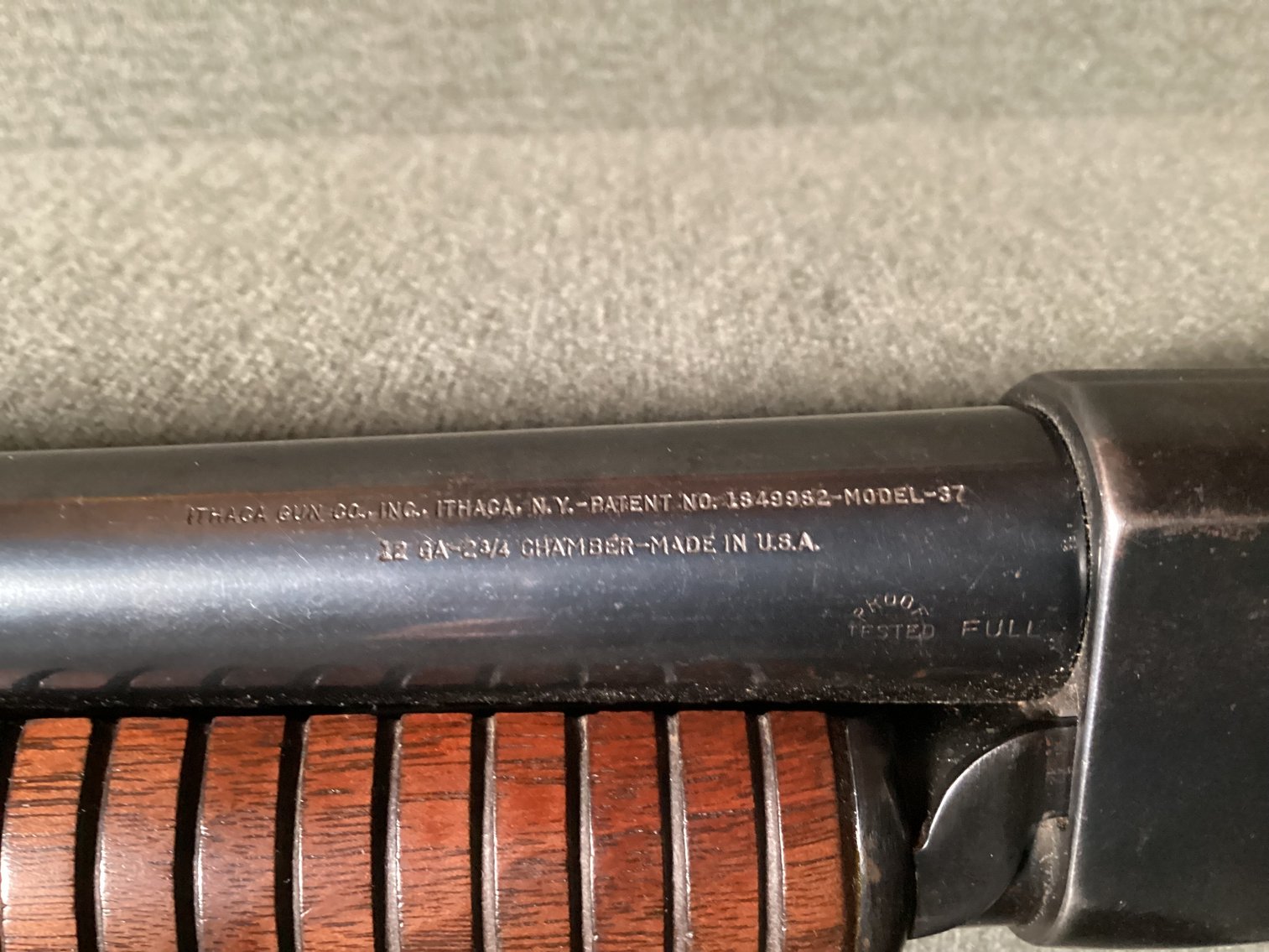 Image for Ithaca Model 37 12 Gauge Pump Shotgun