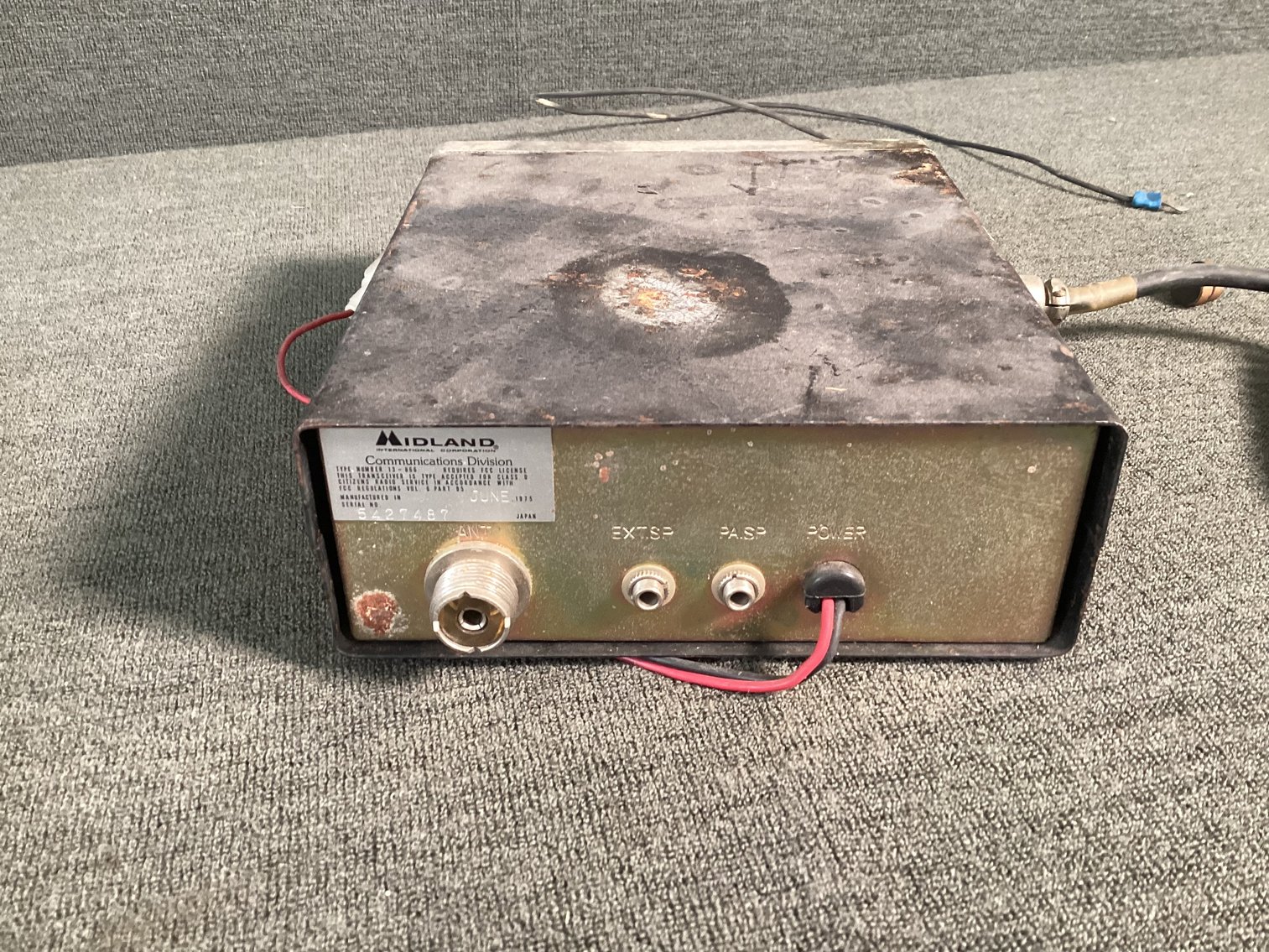 Image for Midland CB radio