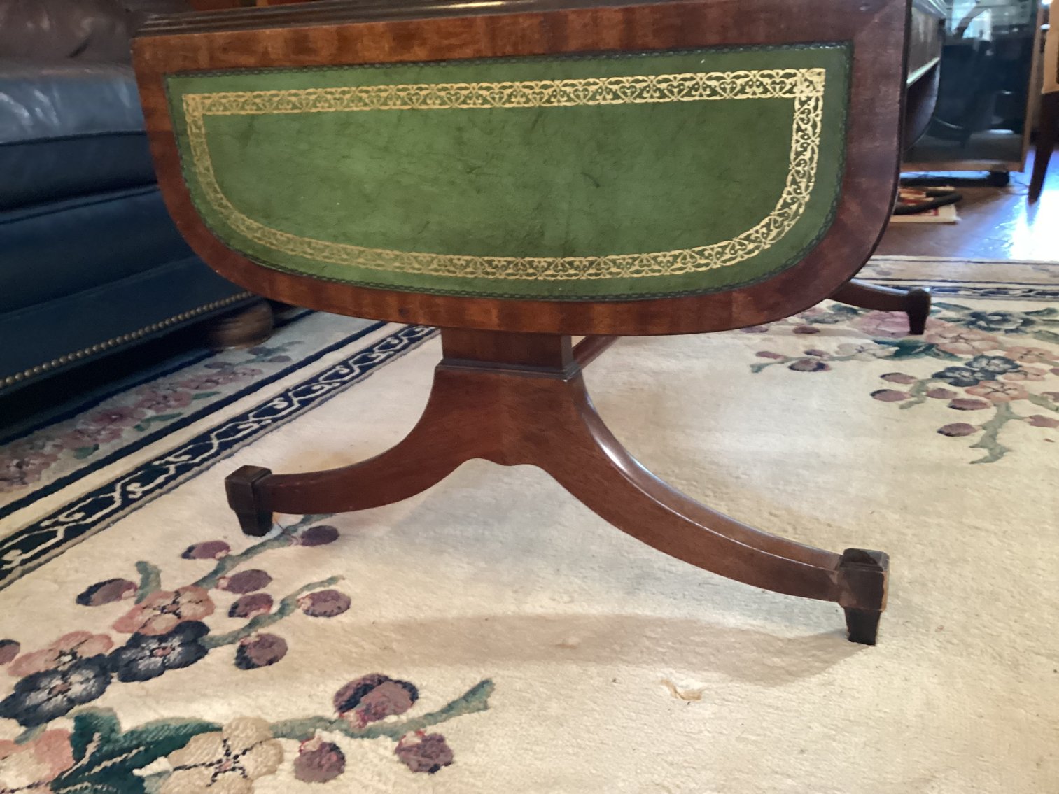 Image for Coffee Table with Leather Inserts