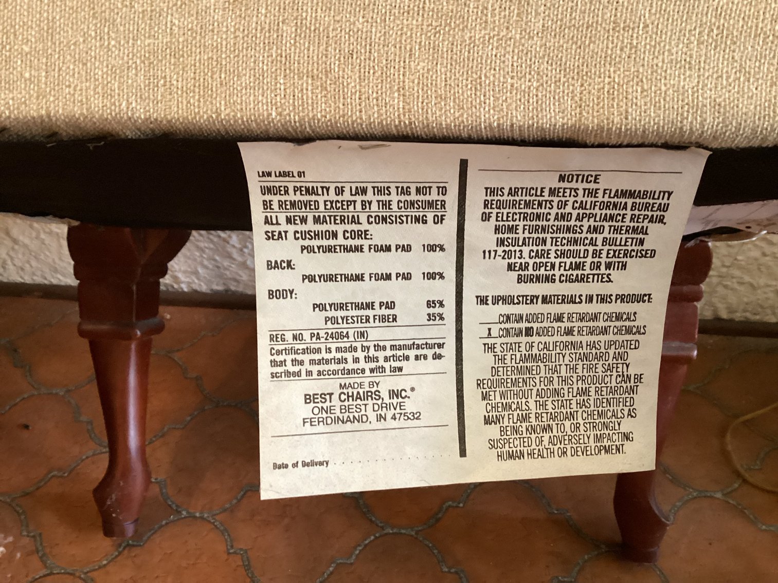 Image for Upholstered Chair