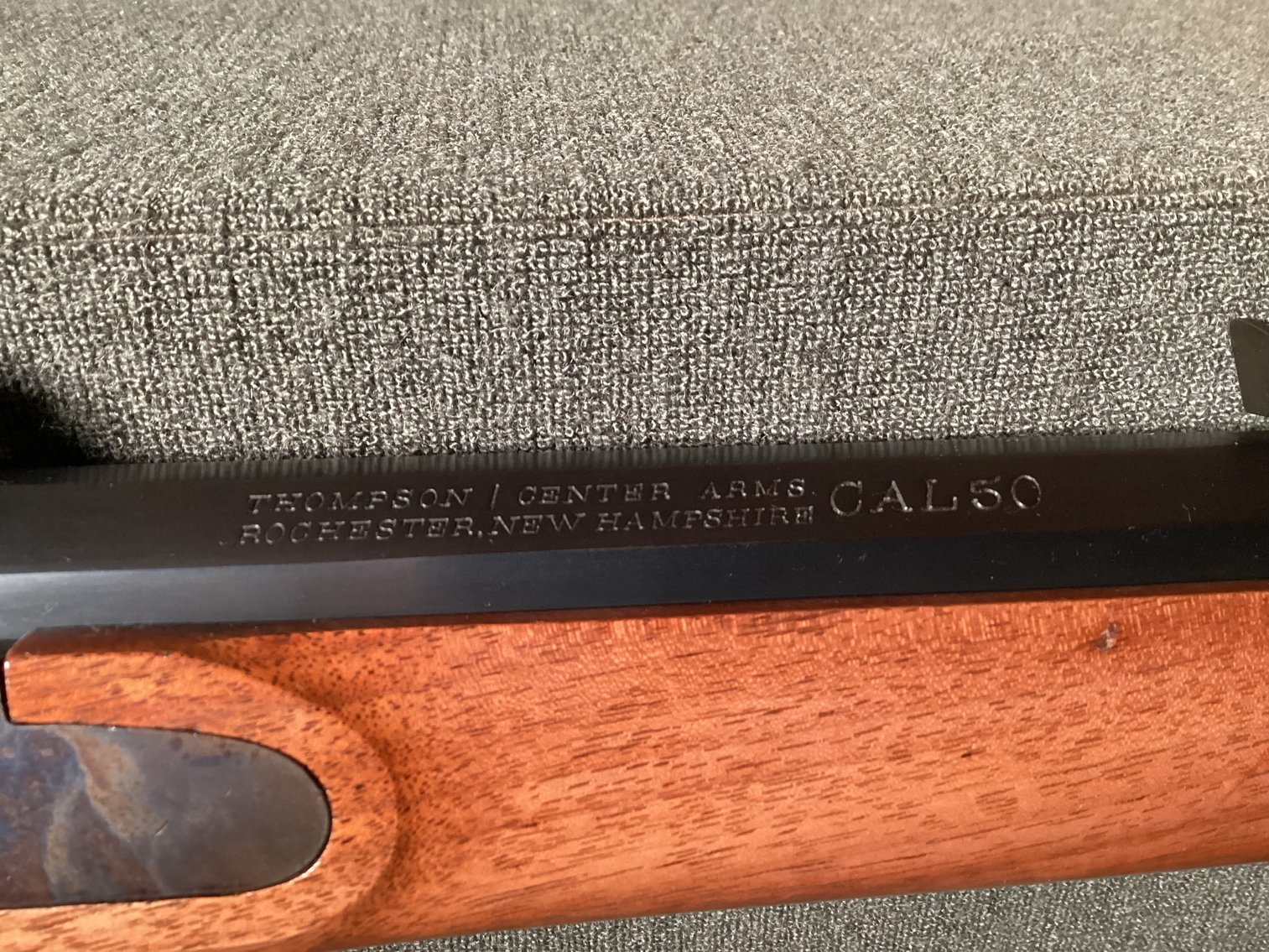 Image for Thompson Center Arms 50 Caliber Percussion Cap Muzzle Loading Rifle