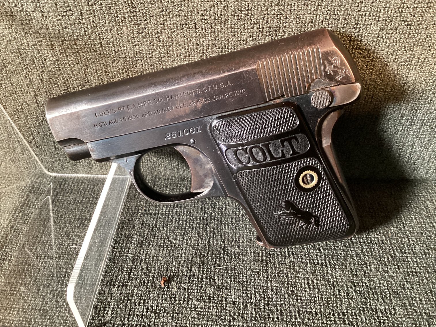 Image for Colt Model 1908 Vest Pocket .25 Cal Semi Automatic Pistol