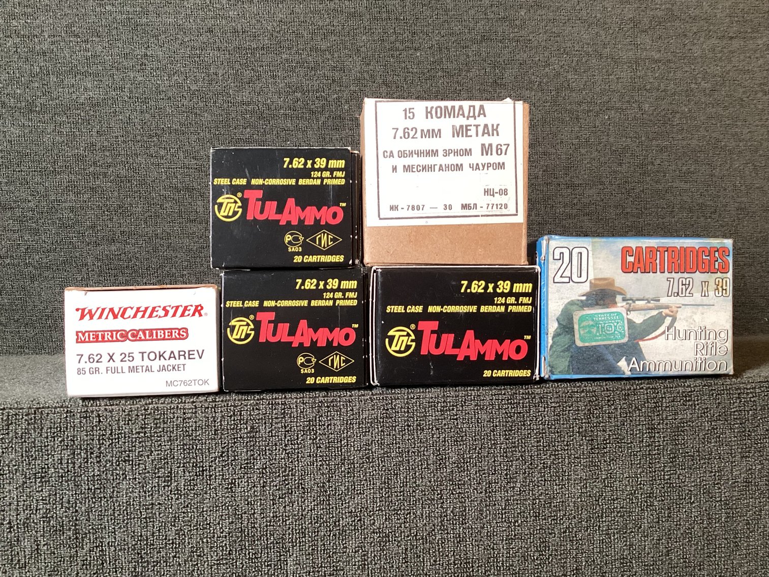 Image for Winchester and TulAmmo 7.62mm Ammo