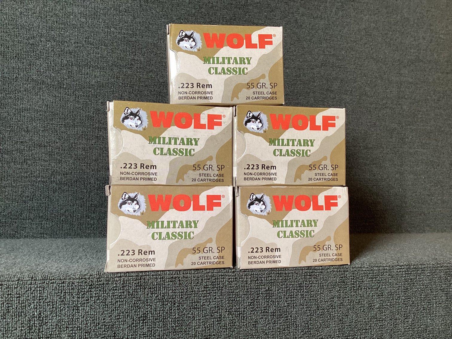 Image for .223 REM by Wolf Ammo