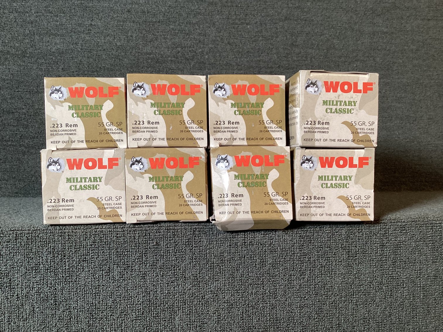 Image for .223 Rem Ammo by Wolf - 180 total