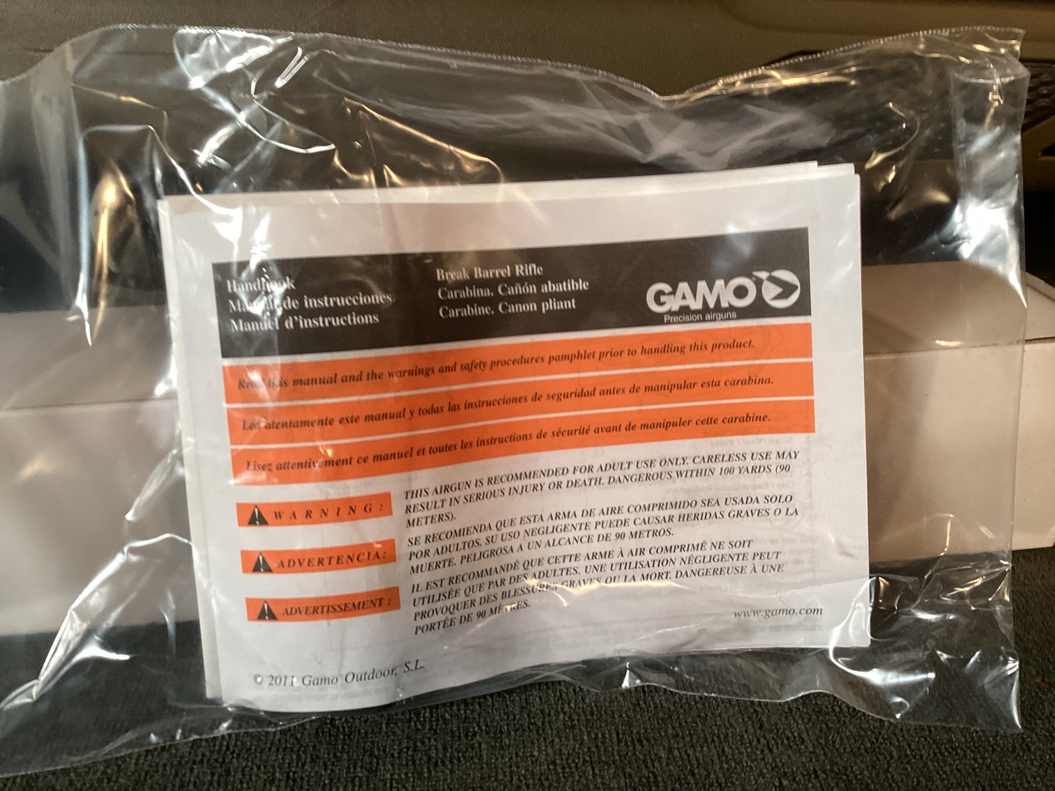 Image for Gammo Air Gun Break Barrel Rifle