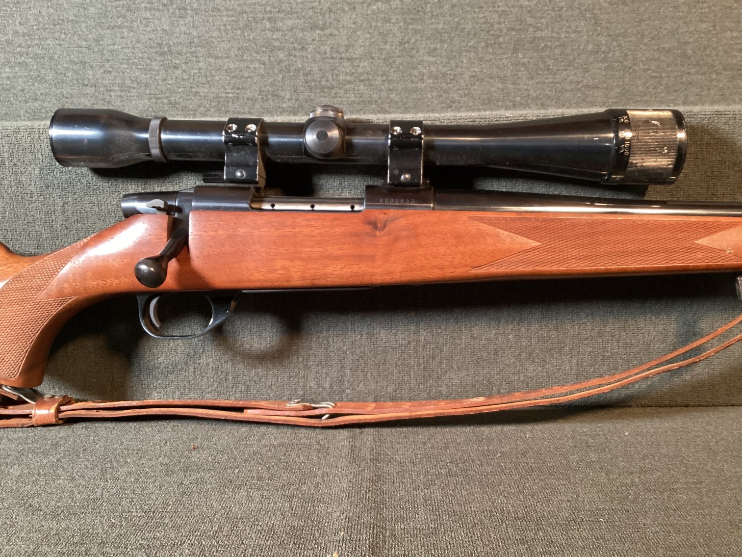 Image for Weatherby Vanguard VGS - 22-250 REM with Weaver Scope