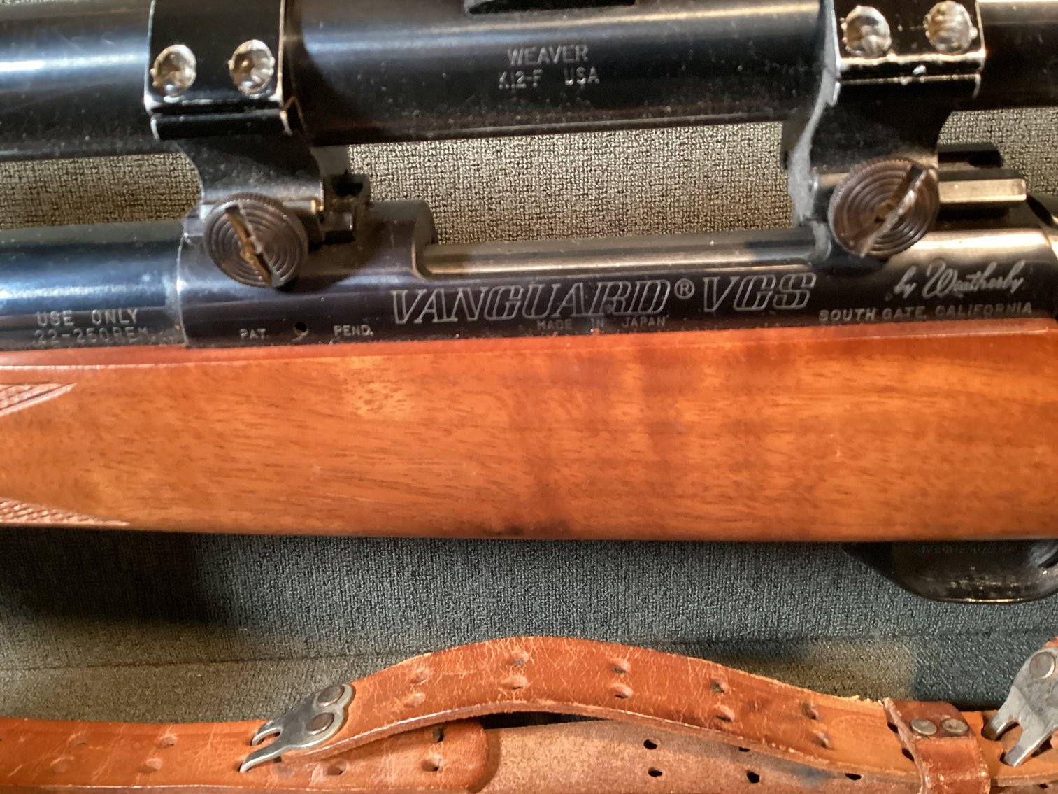 Image for Weatherby Vanguard VGS - 22-250 REM with Weaver Scope