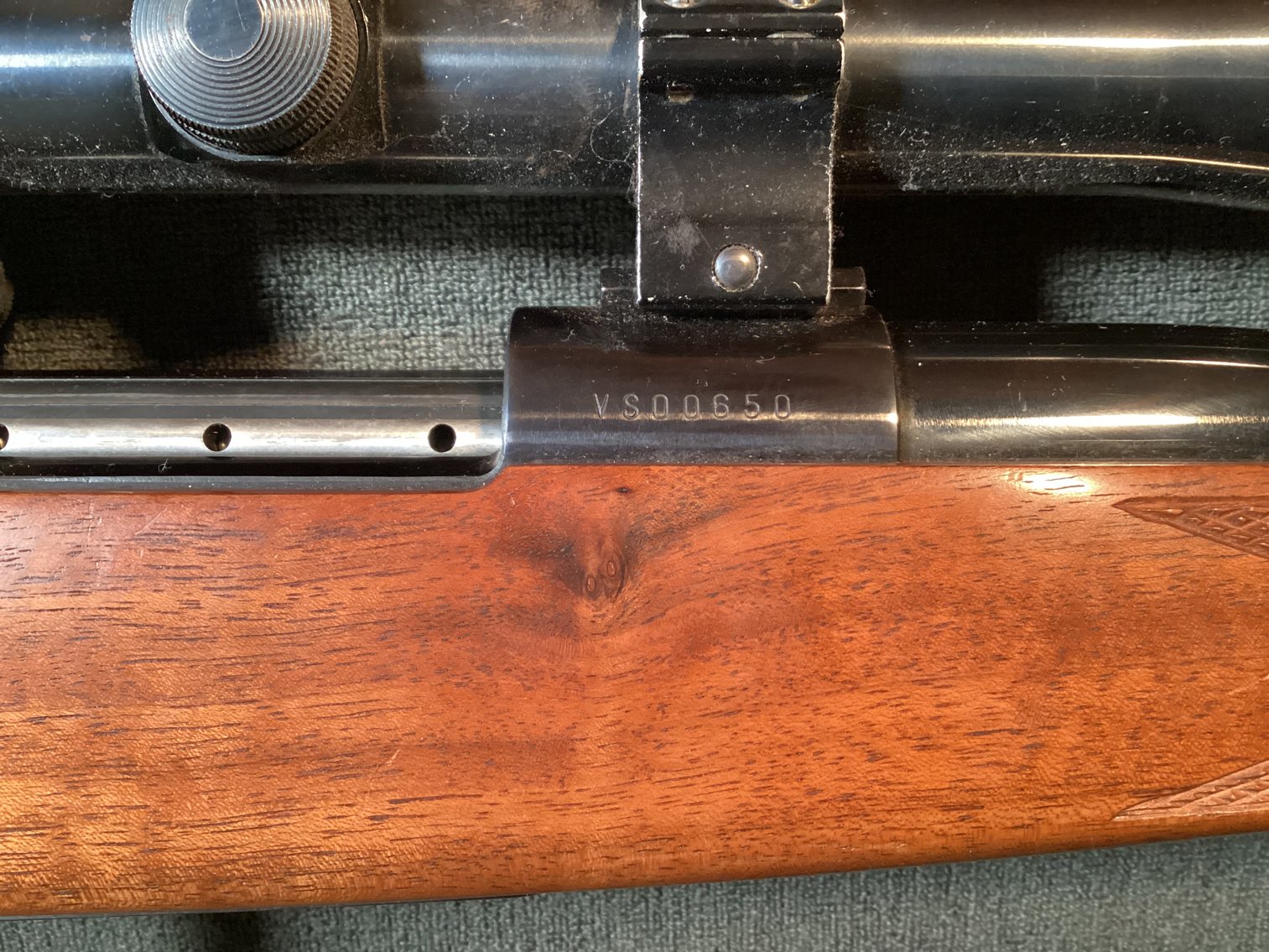 Image for Weatherby Vanguard VGS - 22-250 REM with Weaver Scope