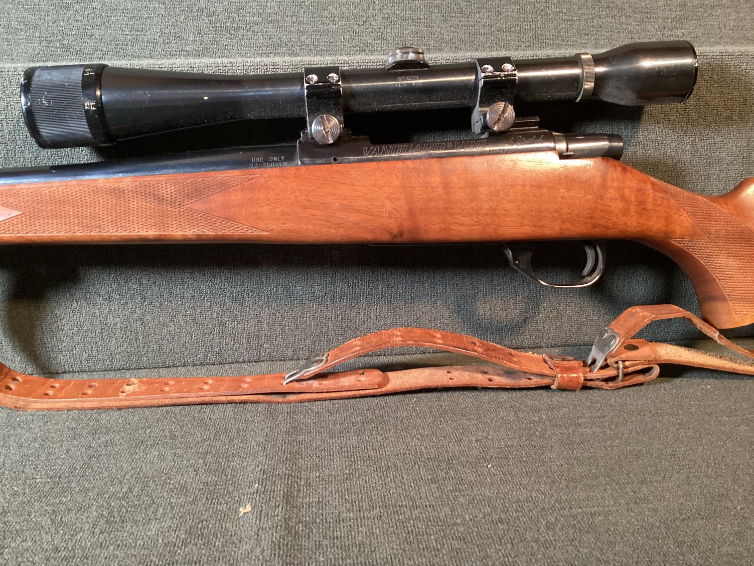 Image for Weatherby Vanguard VGS - 22-250 REM with Weaver Scope