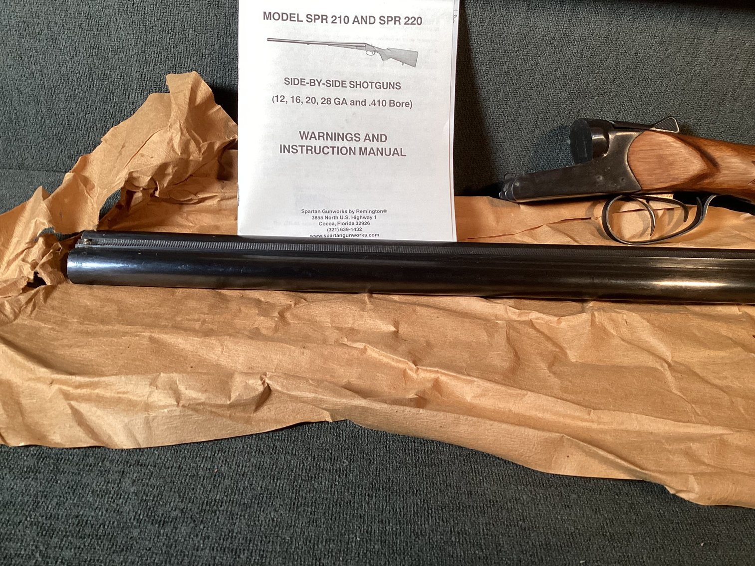 Image for Spartan SPR 220 12 Gauge Shotgun -New in Box