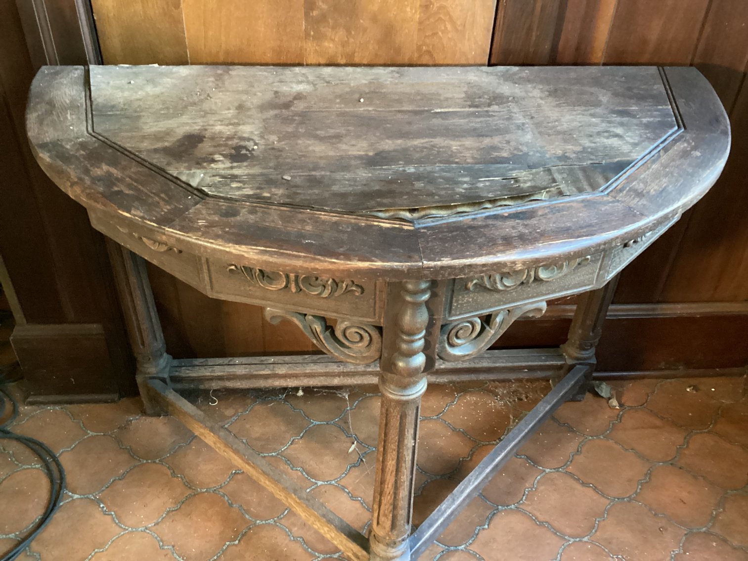 Image for Half Round Table