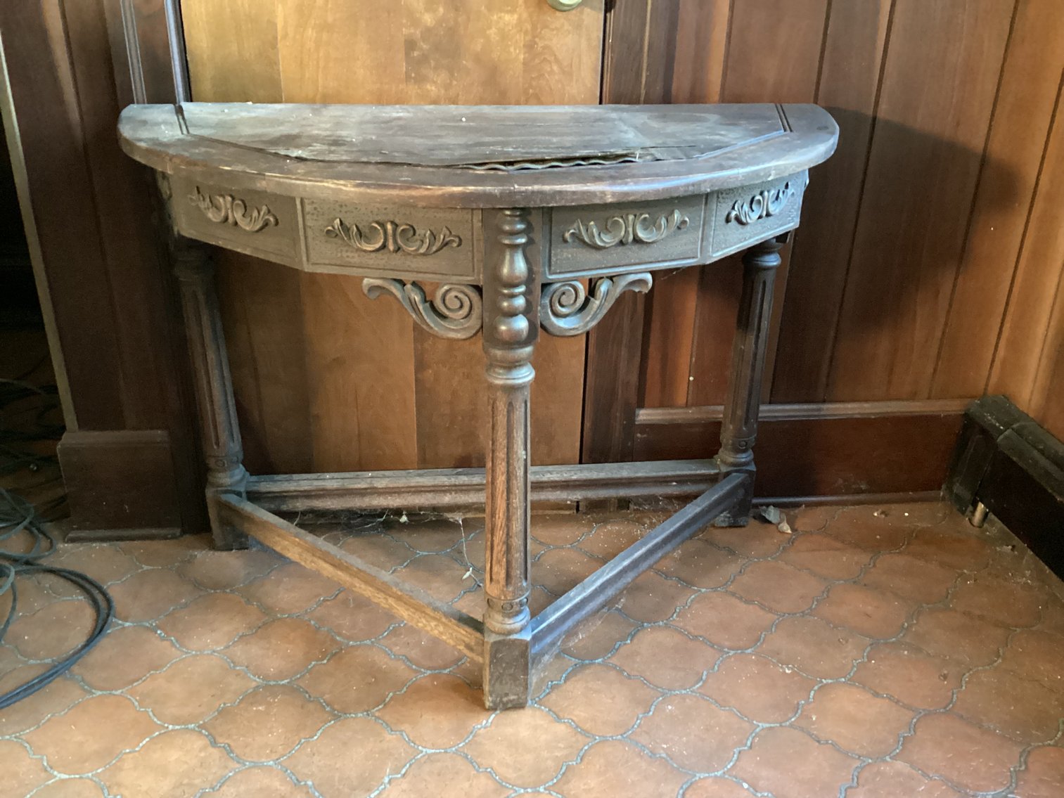 Image for Half Round Table