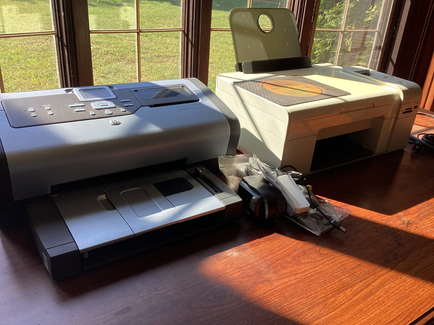 Image for Dell Printer and HP Photo Printer